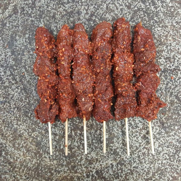 BBQ beef sticks