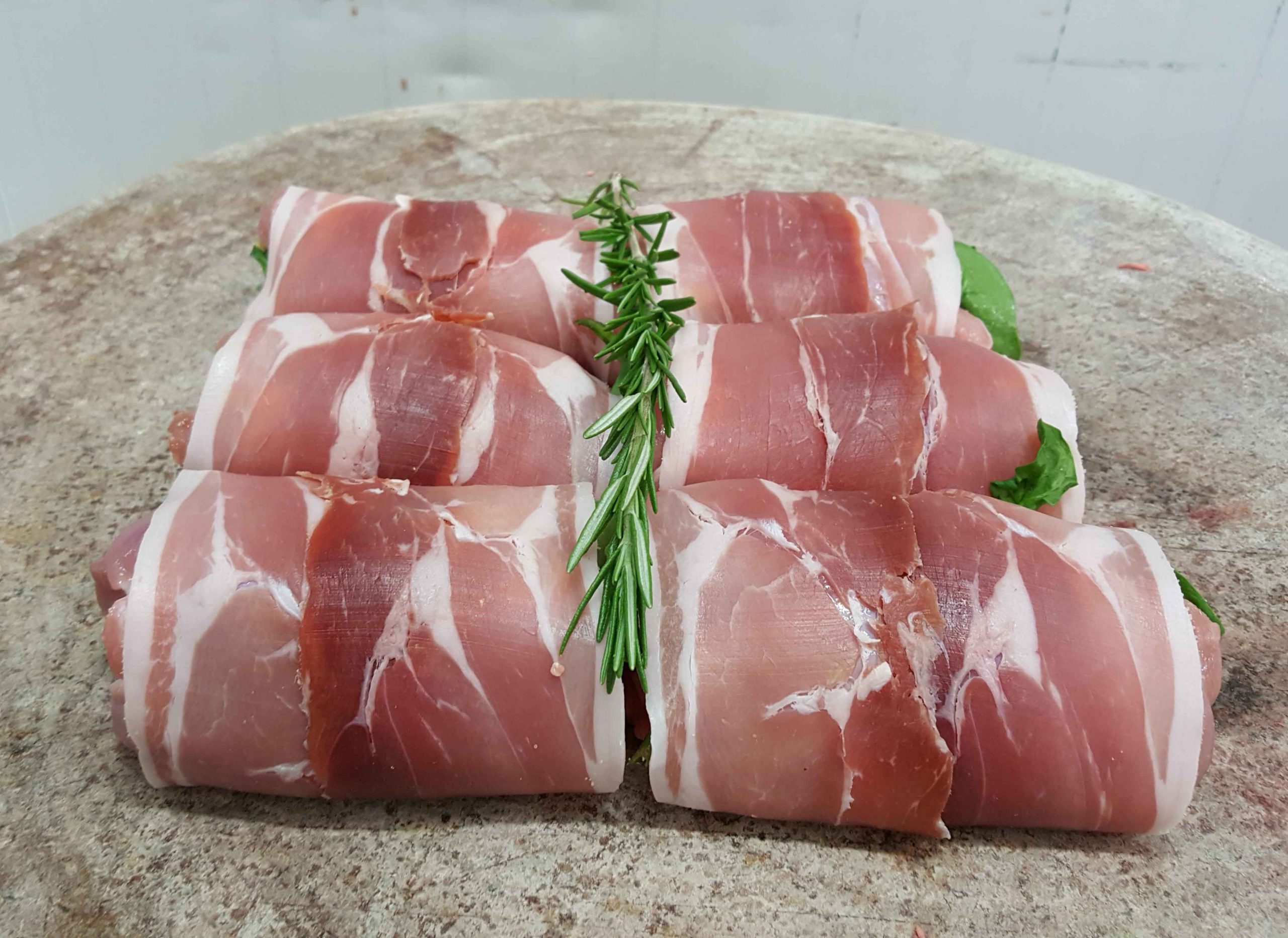 Chicken parma rolls