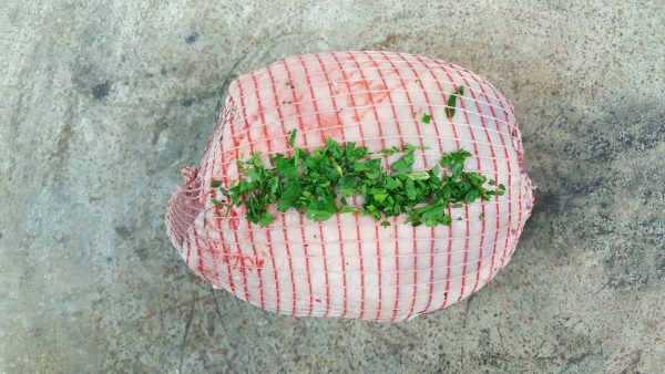 Easy carve lamb roast
